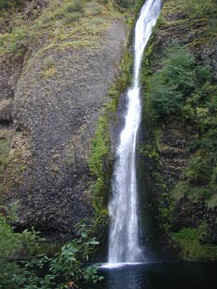 Waterfall on the Historic Columbia River Highway