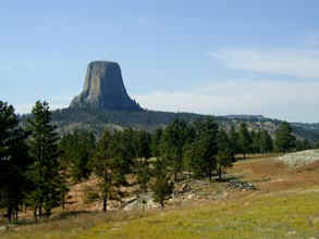 Approaching Devil's Tower