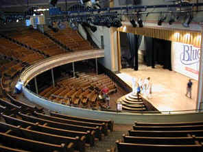 Inside the Ryman Auditoriumr